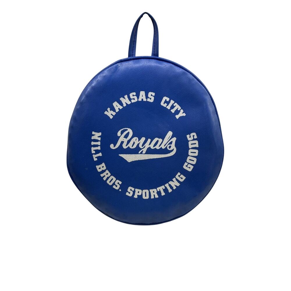 Vintage Kansas City Royals 13x13 SEAT CUSHION Nill Bros Sporting Goods PROMO